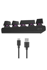Parley Beyaz/siyah Rainbow Aydınlatmalı Türkçe Q Red Switch Mekanik Kablolu Gaming Oyuncu Klavyesi ürün fotoğrafı