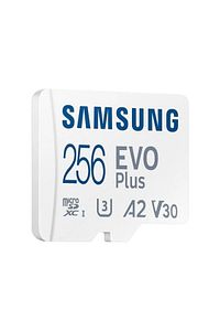 EVO Plus 256GB Hafıza Kartı 130 MB/s Micro SDHC Kart SD Adaptör ürün fotoğrafı