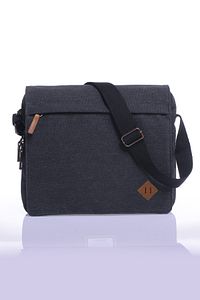 Gk-12 Kanvas Postacı Çantası Notebook Macbook Tablet Ders Kitabı Okul Ve Üniversite Çantası ürün fotoğrafı