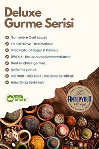Deluxe Gurme Serisi Taze Öğütülmüş Saf Zerdaçal Tozu Çekilmiş 1. Kalite Natural Toz Zerdeçal 100 gr ürün fotoğrafı