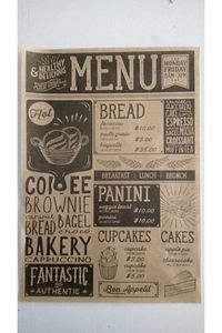Kendinden Desenli Pinterest Yağlı Kağıt | 50 Adet Vintage Gazete Desen Sunum Kağıdı ürün fotoğrafı