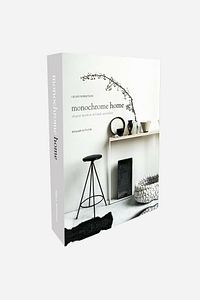 2'li Simplicity/monochrome Dekoratif Kitap Kutu ürün fotoğrafı
