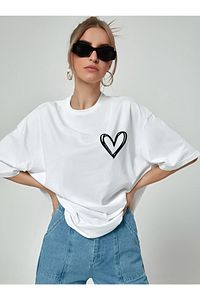 Unisex T-shirt Siyah ürün fotoğrafı
