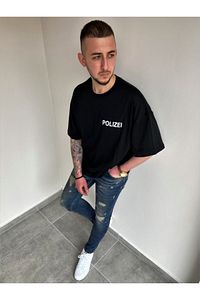 Unisex Orange Turuncu Bisiklet Yaka Pamuk Oversize ( Dar Kalıp Gelirse Iade Et ) ürün fotoğrafı