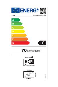 Ax50fmn501 - Uydu Alıcılı 4k Ultra Hd Tizen Smart Led Tv ürün fotoğrafı