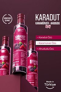 Karadut & Karamürver & Ahududu Özü - Katkısız 680 gr ürün fotoğrafı