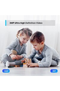 Tp Tapo C210 Ev İçin Pan/Tilt Kablosuz Kamera (3yıl üretici garantili) ürün fotoğrafı