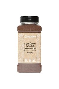 Siyah Üzüm Çekirdeği Toz 600 gr ürün fotoğrafı