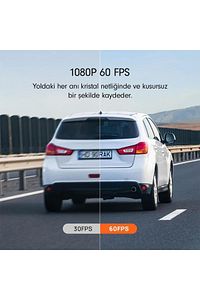 70mai A200 + RC11 Ön ve Arka Araç İçi Kamera Seti ürün fotoğrafı
