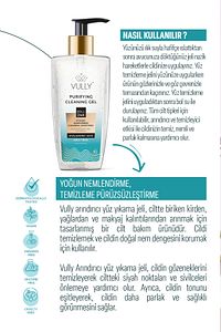 24k Altın Parçacıklı Arındırıcı Nemlendirici Gözenek Sıkılaştırıcı Yüz Temizleme Jeli 200 Ml ürün fotoğrafı