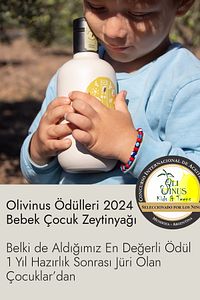 Premium Anne Bebek Çocuk Zeytinyağı 500 ml Ödüllü Ilk Hasat Soğuk Sıkım Natürel Sızma Zeytinyağı ürün fotoğrafı