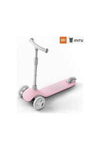 Xiaomi Işıklı Ayarlanabilir 3 Tekerlekli Scooter Pembe ürün fotoğrafı