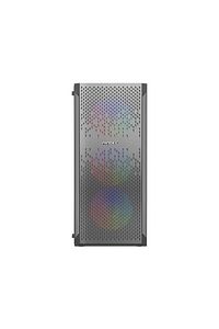 Nx290 Rainbow Fanlı Temperli Camlı Mid Tower Mesh Siyah Gaming Kasa ürün fotoğrafı
