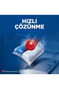 Quantum Hepsi Bir Arada Bulaşık Makinesi Deterjanı Kapsül Tablet 120 Adet (60 x 2'li) ürün fotoğrafı