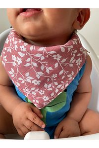(12 ADET) Müslin Kumaş Iki Çıtçıtlı Bebek Salya Önlük & Fular ürün fotoğrafı