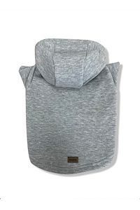 Kedi & Köpek Kıyafeti Elbiseleri Kıyafetleri - Baskısız Gri & Kırmızı 2'li Set Sweatshirt Hoodie ürün fotoğrafı