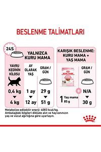 Yavru Kediler Için Kuru Kedi Maması 4kg ürün fotoğrafı
