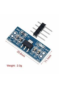 Ams1117 3v3 Modül Voltaj Regülatörü 3.3v Güç Kaynağı Modülü ürün fotoğrafı