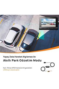 70mai A810 Ön Ve Rc12 Arka Araç Içi Kamera Seti ürün fotoğrafı