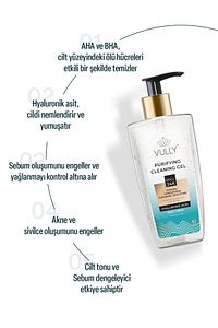 24k Altın Parçacıklı Arındırıcı Nemlendirici Gözenek Sıkılaştırıcı Yüz Temizleme Jeli 200 Ml ürün fotoğrafı