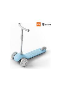 Xiaomi Işıklı Ayarlanabilir 3 Tekerlekli Scooter - Mavi ürün fotoğrafı
