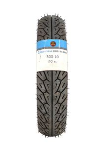 Motosiklet Scooter Dış Lastiği 300-10 Tubeless Ön/arka ürün fotoğrafı
