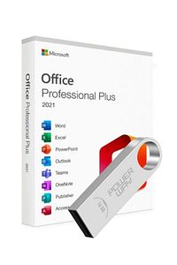 Office 2021 Pro Plus Kurulum Dosyalı USB Bellek 16gb ürün fotoğrafı