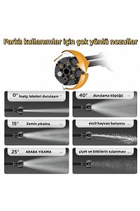 En Yeni Çift Akülü  Şarjlı Yüksek Basınçlı Oto Araba Bahçe Yıkama Ve Temizleme Tabancası Makinesi ürün fotoğrafı