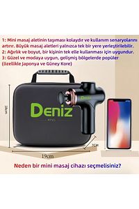 Profesyonel Spor Masaj Tabancası 4 Başlığı,tüm Vücuda Masaj Yapın Çanta Gönderin ürün fotoğrafı