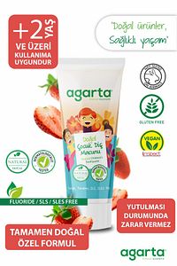 Doğal Çocuk Florürsüz Beyazlatıcı Diş Macunu 75 ml ürün fotoğrafı