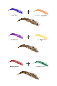 Kalıcı Makyaj Ve Microblading Corrector (Düzeltme) Boyası Turuncu ürün fotoğrafı