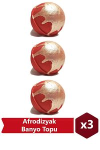 Bathbox Afrodizyak Banyo Topu, Nem Bombası, Jakuzi, Küvet & Pedikür Topu 3 Adet 130 gr ürün fotoğrafı