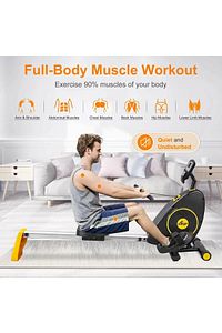 Jl-rmf7 Monitörlü Fitness Manyetik Kürek Makinesi ürün fotoğrafı