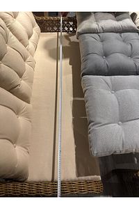 Açelya Rattan 3 1 1 Masa Bahçe Balkon Mobilyası Alüminyum Üzeri Örgü Rattan ürün fotoğrafı