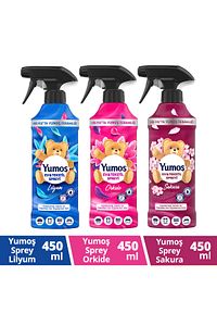 Ev Vetekstil Spreyi Orkide 450 ml X1 Lilyum 450 ml X1 Sakura 450 ml X1 ürün fotoğrafı