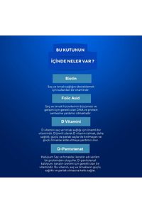 3'lü Cilt , Saç&Tırnak ve Çocuk Gummy Vegan Çiğnenebilir Vitamin ürün fotoğrafı