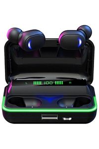 E10 Oyuncu Rgb 5.1 Wireless 800mah Powerbank Özellikli Kablosuz Bluetooth Kulaklık ürün fotoğrafı