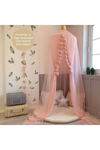 Tül Cibinlik Basic Pink ürün fotoğrafı