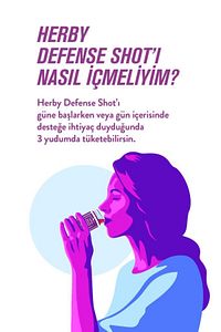 Defense Ginger Shot 12'li Paket Bağışıklık Desteği Bitki Bazlı Içecek 60 ml ürün fotoğrafı