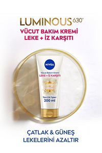 Luminous630 Leke Ve Iz Karşıtı Vücut Bakım Kremi 200ml, Çatlak Ve , 48 Saat Nemlendirici ürün fotoğrafı