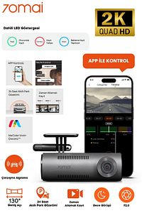 70mai Dash Cam M310 ürün fotoğrafı