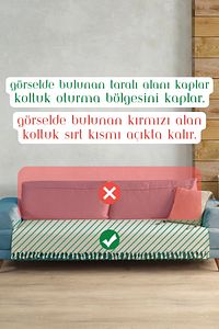 Yıldız Oturma Yerini Kapatan Koltuk Örtüsü Ekru 115x200 ürün fotoğrafı