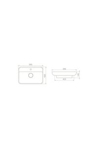 Cerastyle Lal 60 Tezgah Üstü Çanak Lavabo 60x42 Cm (lavabo Tıpası Dahil) ürün fotoğrafı