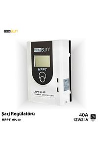 40 Amper Mppt Solar Şarj Kontrol Cihazı Güneş Paneli Regülatörü ürün fotoğrafı