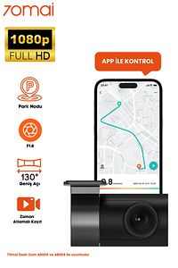 Arka Kamera Rc06  Uyumlu - A500s/a800/a800s Ile Uyumlu ürün fotoğrafı