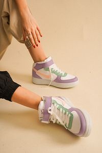 Unisex Uzun Bilekli Basket Snekaer Spor Ayakkabı ürün fotoğrafı
