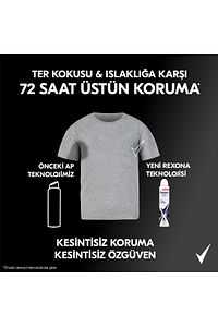 Kadın Sprey Deodorant Invisible Beyaz Iz Sarı Leke Karşıtı 72 Saat Kesintisiz Üstün Koruma 20 ürün fotoğrafı
