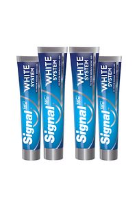 White System Diş Macunu 2 Haftada Daha Beyaz Dişler 75 ml X4 Adet ürün fotoğrafı
