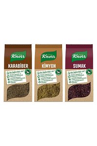 Baharat Serisi Kimyon 65gr Sumak 70gr Karabiber 60gr ürün fotoğrafı