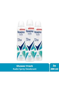 Kadın Sprey Deodorant Shower Fresh 200 ml X3 ürün fotoğrafı